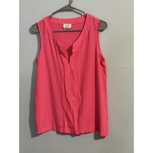 NWT Kate Spade Addie To Pink Sleeveless Blouse SZ 6